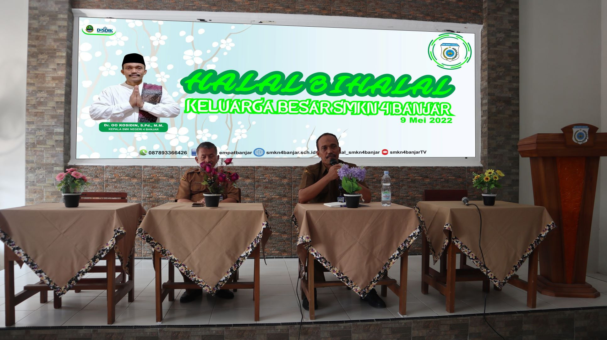 Apel dan Halalbihalal SMKN 4 BANJAR